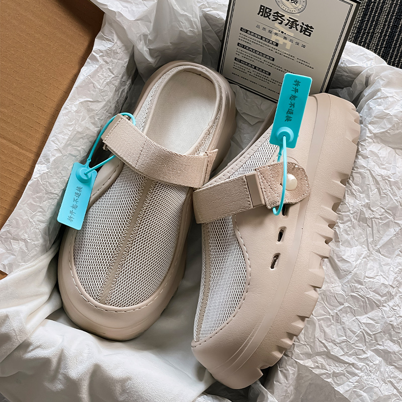 Official Genuine Tasman Closed-Toe Shoes, Unisex, New Summer Model, Velcro Casual Sports Versatile Sandals