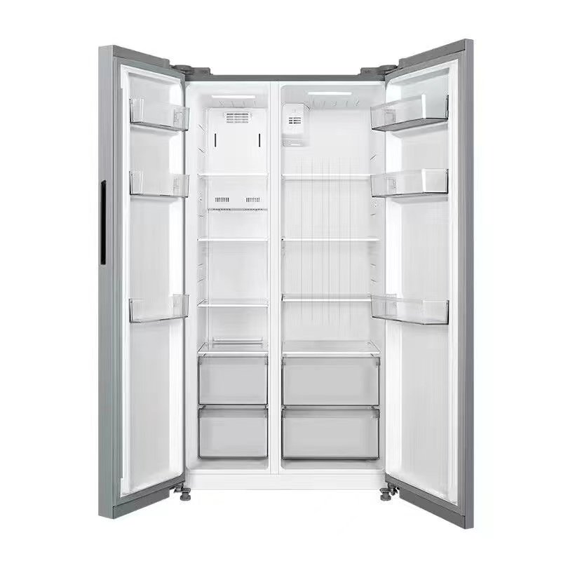 Air-Cooled Frost-Free Cross-Door Embedded Double-Door Household Double-Door Four-Door Large-Capacity First-Class Energy-Efficiency Refrigerator