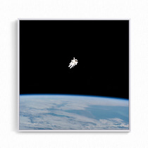 Endless space NASA astronaut Spacewalk Moon landing photography Moon narration VoiceOver Decorative painting