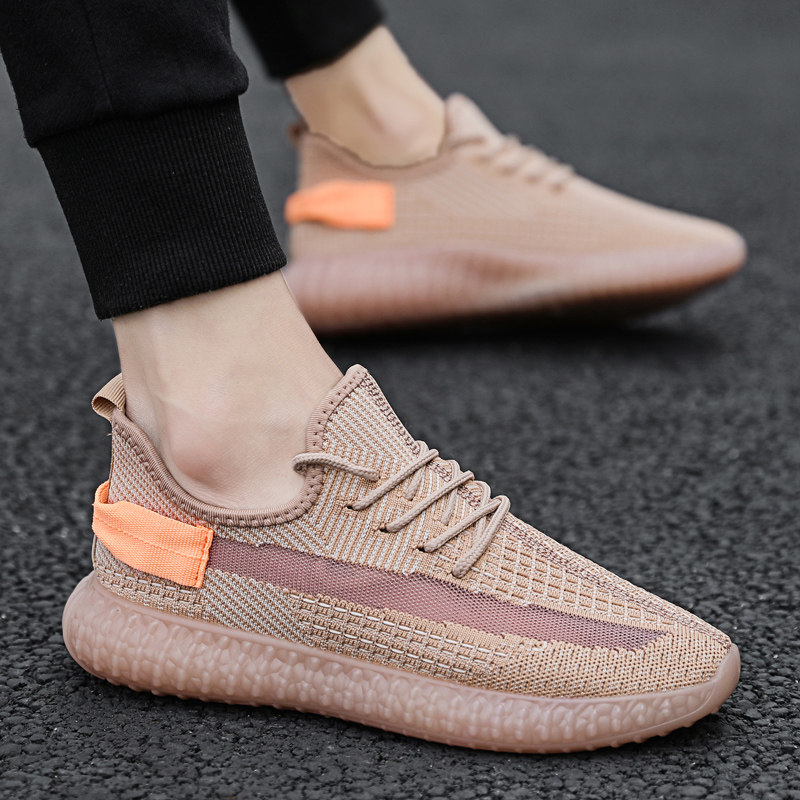 2022 new spring men's shoes 100 hitch sneakers casual running tide shoes Han version Trend Breathable Summer Net Shoes