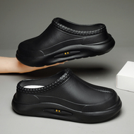 Giày Nam Mùa Thu 2023 Mới Làm Việc Nhà Bếp Chống Thấm Nước Và Chống Dầu Giày Đầu Bếp Nam Màu Đen Chống Trơn Trượt Và Chống Mài Mòn Giày Công Sở giày bếp chuyên dụng giày làm bếp