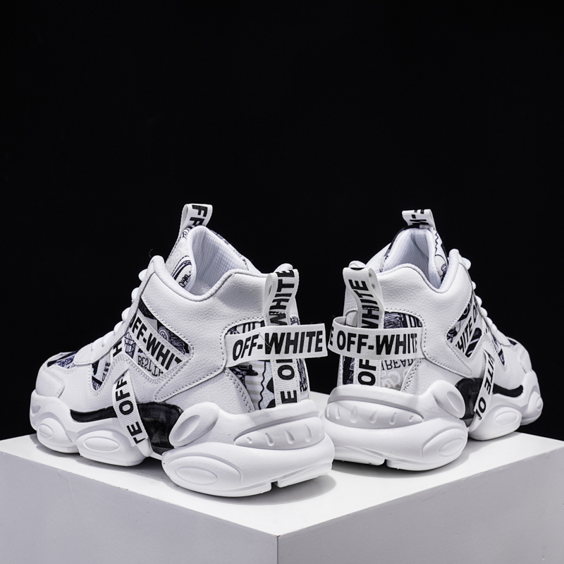 High cylinder men's shoes Korean version trendy Inn Martin boots Men's 2022 new spring 100 hitch a cylinder tooling boot