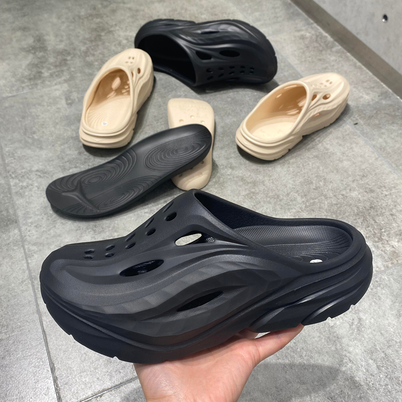 Summer Ola Men's Thick-Soled Comfortable Clogs Breathable Non-Slip Beach Shoes Outdoor Hiking Water-Resistant Closed-Toe Sandals Summer Ola Men's Thick-Soled Comfortable Clogs Breathable Non-Slip Beach Shoes Outdoor Hiking Water-Resistant Closed-Toe Sandals