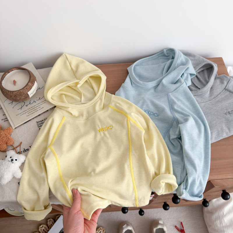 Children's Hooded Sweatshirt Casual Sweatshirt 2026 Autumn New Korean Style Long-Sleeved T-Shirt for Boys and Girls, Versatile Top for Kids Children's Hooded Sweatshirt Casual Sweatshirt 2026 Autumn New Korean Style Long-Sleeved T-Shirt for Boys and Girls, Versatile Top for Kids