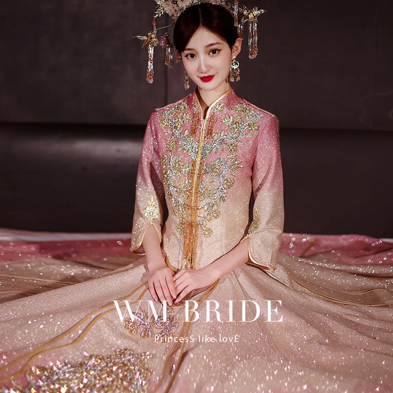  m+Pink (the golden powder is slightly dropped by the golden powder/minded carefully)   - $406.16 