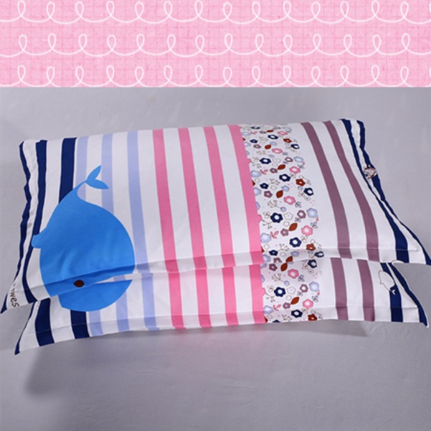 Gối nghiền cặp gối 48 * 74cm màu đỏ gối cưới đơn sinh viên hoạt hình dễ thương bộ gối - Gối trường hợp gối cao su non