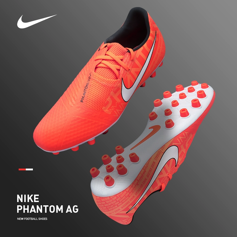 Giày bóng đá Nike Phantom Venom AG Móng ngắn Người Cỏ dành cho Người lớn Giày luyện thi NIKE CK0410-810 - Giày bóng đá