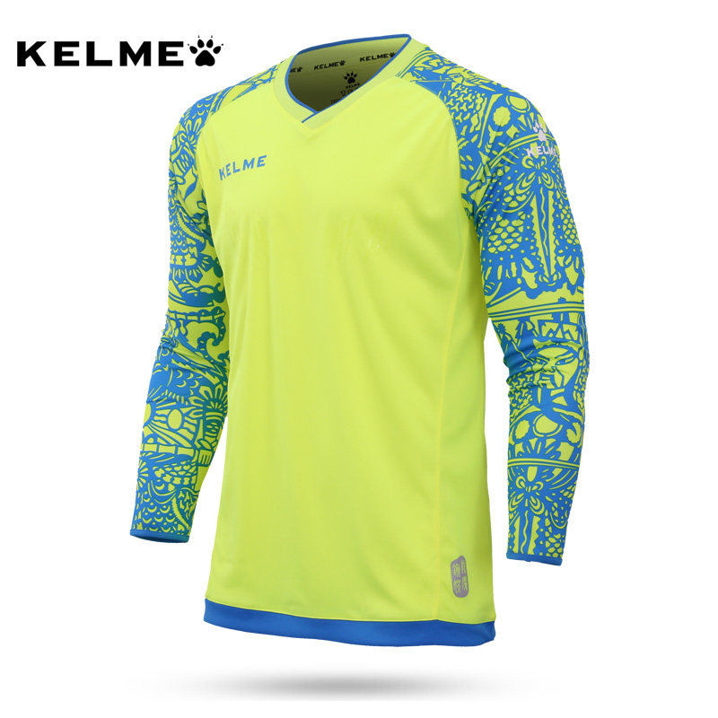 Kaley goalkeeper to serve adult children goalkeeper with long sleeves male kelme football blouses jacket Longmenswear-Taobao