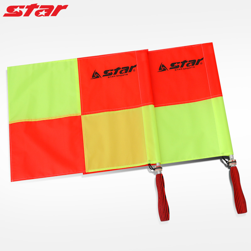 STAR STAR football referee side flag flag flag flag referee Football patrol flag command flag flag referee equipment