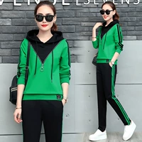 Thể thao 2019 Jinjicheng Demei may mắn gió đôi sao áo len mùa thu cho phụ nữ thể thao và trang phục thể thao giải trí - Thể thao sau quần chạy bộ nam adidas