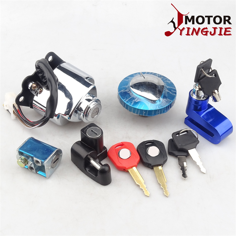 Applicable Honda Steed400 guardrails 400 VT600 1988-2008 sets lock full car cover lock