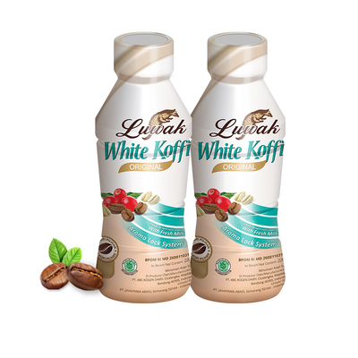 猫斯露哇白咖啡饮料 进口猫屎咖啡风味饮品即饮瓶装220ml整箱含糖