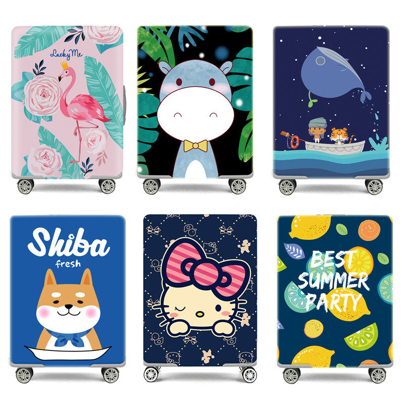 Elastic suitcase protective sleeve suitcase pull-lever case dust 20 20 24 28 28 30 inch thickened waterproof