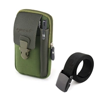 Армия зеленые два слоя (полный экран 6 дюймов)+ремень