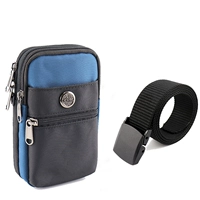 Синий мобильный телефон, картхолдер, бретели, ремень, 6 дюймовый