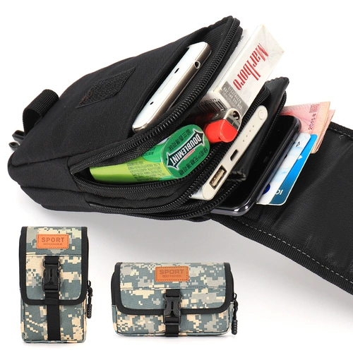 Тактическая мужская поясная сумка, барсетка, универсальный ремень, мобильный телефон, коллекция 2023