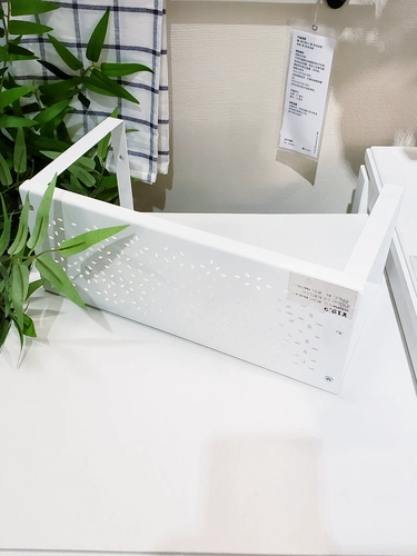 Теплый ikea Ikea Warrera Shelf Plug -в стальном приюте для хранения на полке пластина кухонная стойка бесплатная доставка