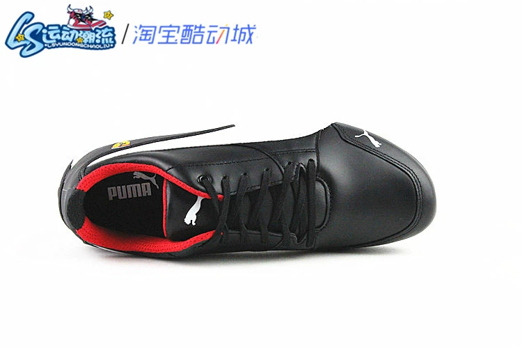 PUMA PUMA Ferrari hợp tác giày da lộn đầu thấp giày thể thao giày thể thao nam 305998-01 - Giày thấp giày sneaker nam trắng