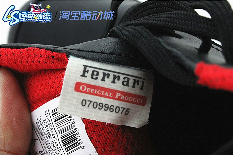 PUMA PUMA Ferrari hợp tác giày da lộn đầu thấp giày thể thao giày thể thao nam 305998-01 - Giày thấp giày sneaker nam trắng