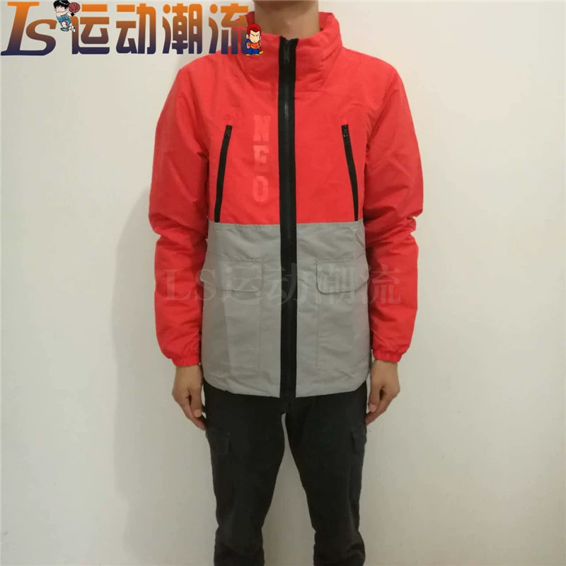 Adidas Adidas người mẫu quảng cáo của nam giới dụng cụ thể thao gió thể thao giản dị áo khoác có mũ trùm đầu AB3483 - Áo khoác thể thao / áo khoác