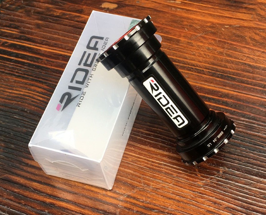RIDEA BB86 to BB24 Ceramic Steel Ball Pressure - in Central axis