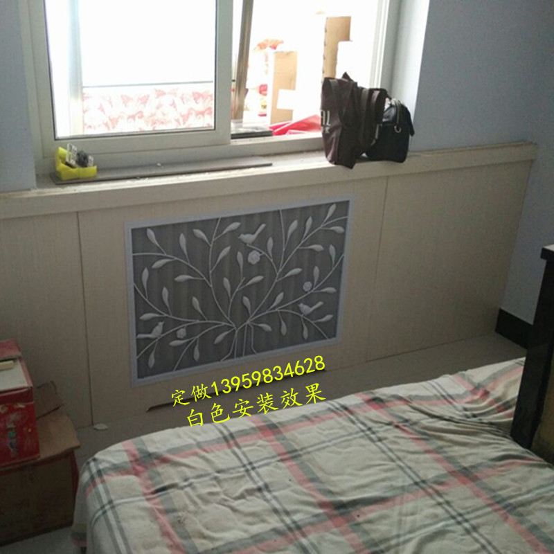 Châu Âu rèn sắt tản nhiệt bao gồm trang trí tường xem màn hình phân vùng rỗng tường trang trí cửa sổ sắt rèn sưởi ấm tùy chỉnh - Màn hình / Cửa sổ kệ vách ngăn phòng khách