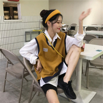 In the early autumn of 2020 high-end bombing Street Leisure Fashion Net red age overlaying tooling professional two-piece suit womens tide