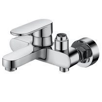 Pindaojia shower faucet full copper mixing valve shower shower set hot and cold faucet water heater accessories 47