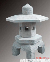 Stone Carving Stone Lamp Ground Lamp Solar Stone Lamp Imitation Ancient Stone Lamp Green Stone Stone Lamp Courtyard Decoration Stone Sculpture Pendulum