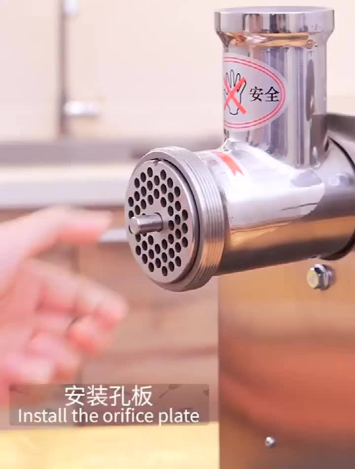 2023 Powerful Factory Direct Sales Stainless Steel Electric Meat Grinders Slicers Machine Meat