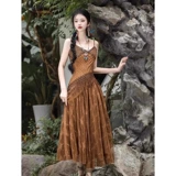 Этнический кардиган, платье-комбинация, комплект, юбка из провинции Юньнань, этнический стиль, стиль бохо