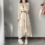 Этническое платье-комбинация из провинции Юньнань, стиль бохо, этнический стиль, французский стиль