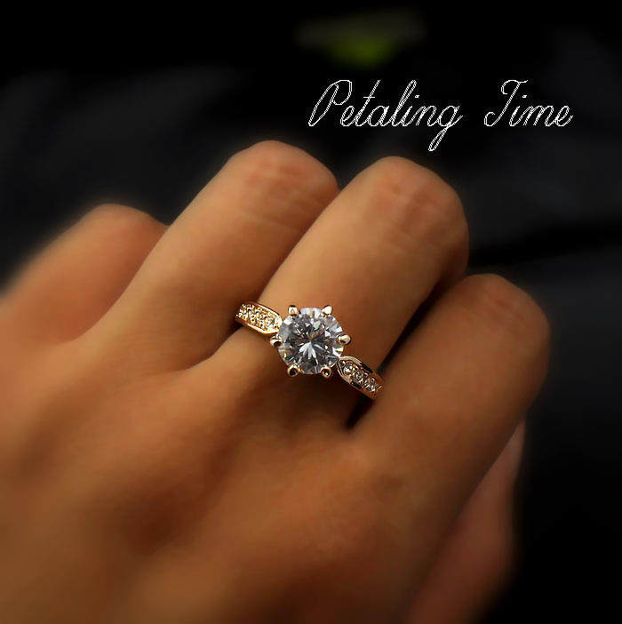 Bague Femme OTHER   en Zircone synthetique strass - Ref 3087593 Image 4