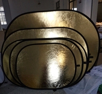 1X1 5 m Live Tonic Photoshoot Reflecting Panel Golden Silver not dropping powder 100 * 150cm two-in-one foldable