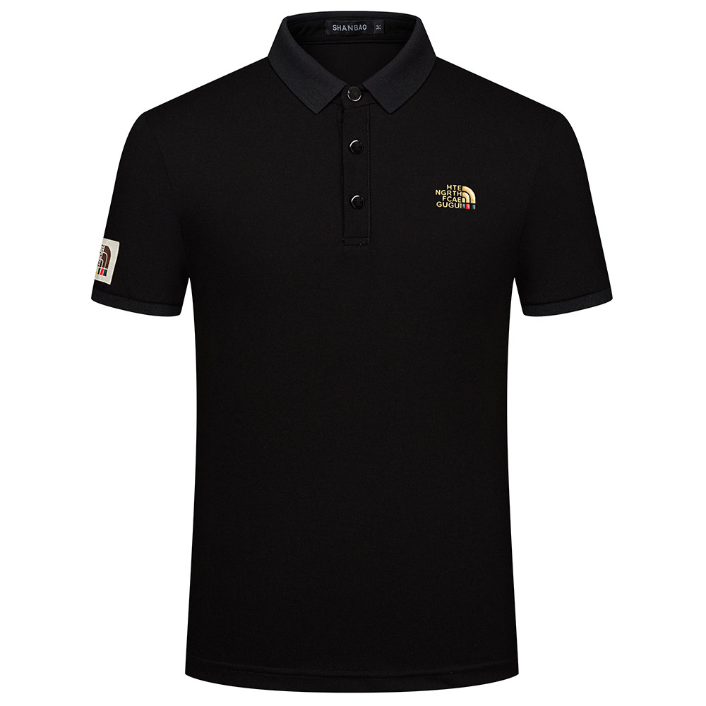 Men's turn for short sleeves T-shirt 2022 Summer new pure cotton sashimi POLO shirt man half sleeve boomer slalom-Laurenma ball T-shirt T