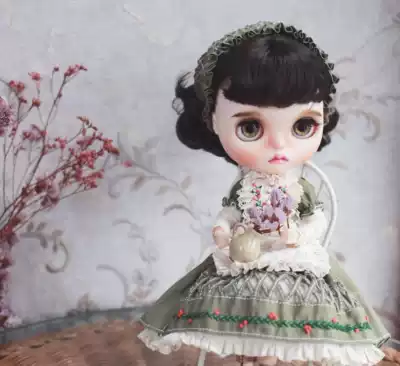 BJD SD small cloth doll clothing pattern tutorial material package Rheines town girl Big Girl 3 points 6 points echo town