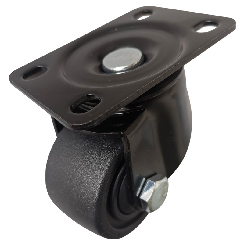 FW75100F fish tank castors 2 5 3 inch nylon denim low gravity heavy wear hole distance universal wheel 63x63