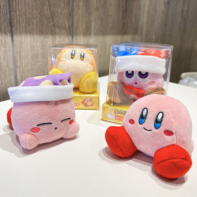 Official Genuine Kirby Magnetic Doll That Attaches to Clothes, Hats, Bags, and Accessories, Plush Toy, Japanese Authentic Gift