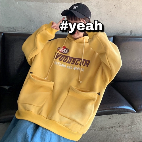 Tide, демисезонная толстовка, утепленная куртка, в корейском стиле, популярно в интернете