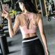 Mẫu đồ lót thể thao chống sốc cường độ cao phụ nữ chạy tập thể dục áo ngực không có áo vest corset bra