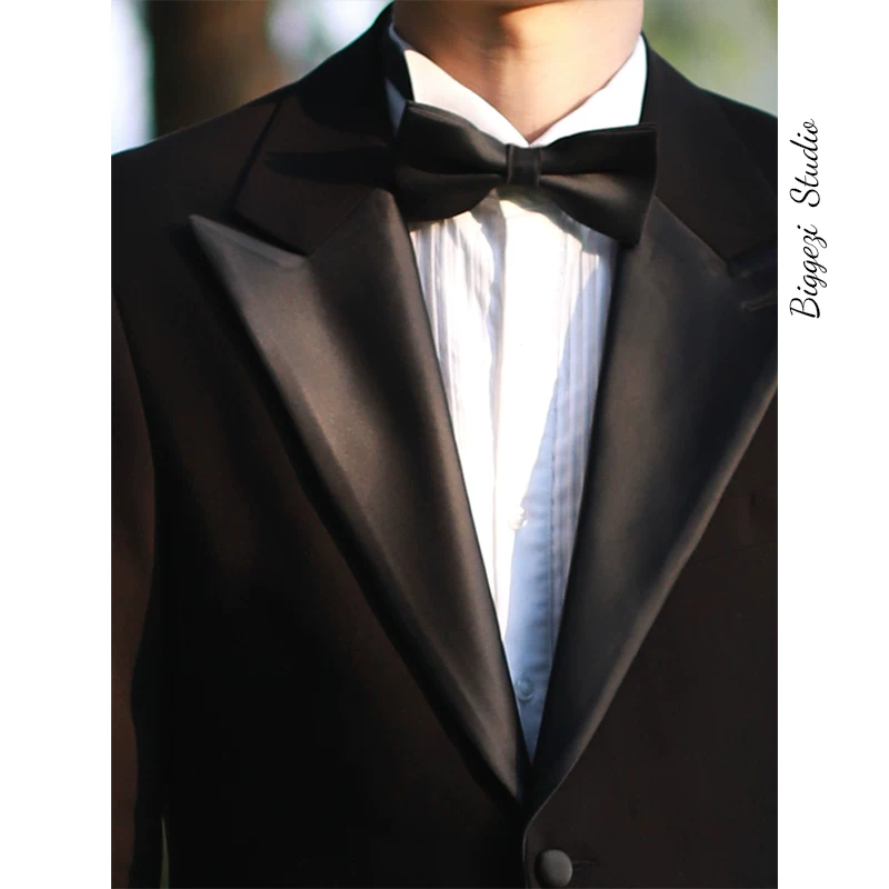 Классическое платье, черный костюм, набор, европейский стиль, slim fit