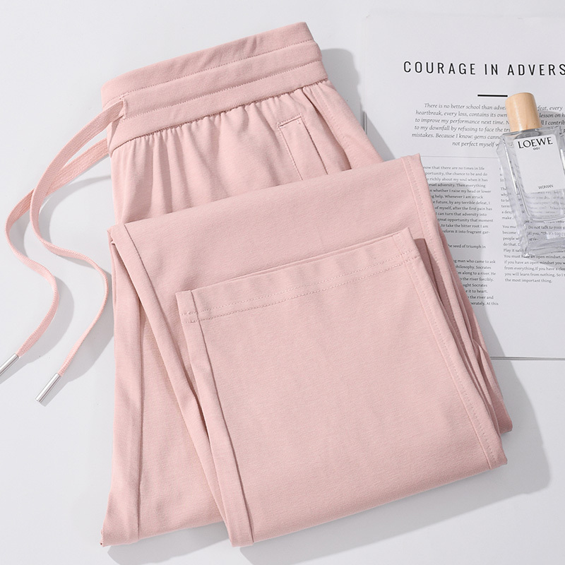 Pink Sports Pants for Women, Summer Style, Sun-Protective Pants, Women's Casual Sweatpants, Age-Reducing Straight-Leg Pants, Mosquito-Repellent, Cool-Feeling Long Pants Pink Sports Pants for Women, Summer Style, Sun-Protective Pants, Women's Casual Sweatpants, Age-Reducing Straight-Leg Pants, Mosquito-Repellent, Cool-Feeling Long Pants