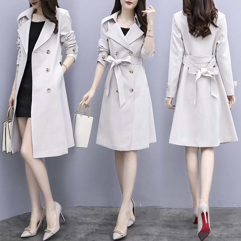 Trench pour femme en Polyester en Coton - Ref 3227655 Image 1