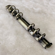 Blue antique binder 6-hole a6 metal loose-leaf accessories loose-leaf clip 6-hole clip cowhide book