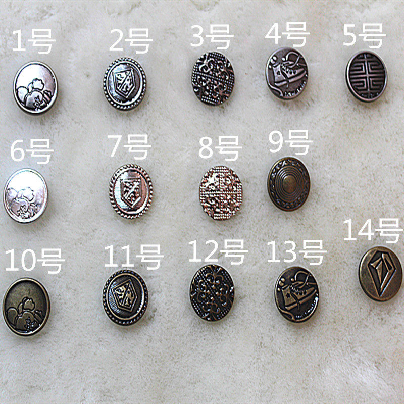 831 metal four combined buckle retro metal four joint button silver color green ancient color four-fit button diy buckle