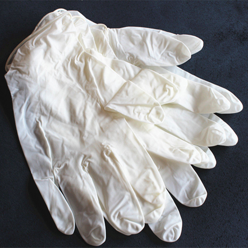 Disposable latex gloves protective gloves rubber gloves