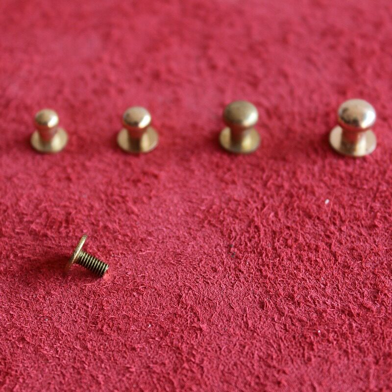 Pure Copper Monk Head Nail Pacifier Nail Handmade Diy Leather Five Gold Accessories