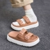 Dép EVA mới 2024, giày đi biển mùa hè chống trượt, dép Birkenstock bên ngoài đế dày tăng chiều cao và cảm giác dẫm chân 