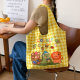 ກະເປົາ Canvas ຂອງແມ່ຍິງ 2024 ໃຫມ່ crossbody bag ຄວາມອາດສາມາດຂະຫນາດໃຫຍ່ handbag ນັກສຶກສາ shoulder tote bag ຫ້ອງຮຽນ commuter bag
