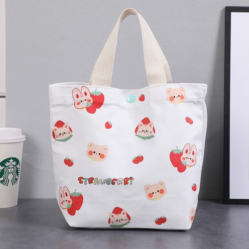 Модная льняная сумка, шоппер для выхода на улицу, летний ланч-бокс, тканевый мешок